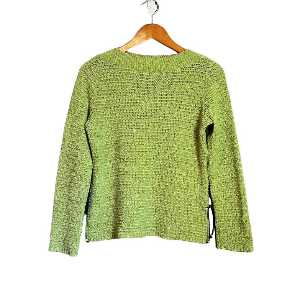 Helen Harper green knit sweater with Bead details